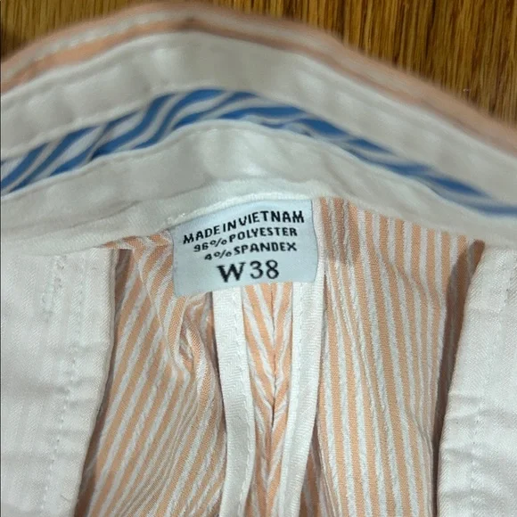 FootJoy Men's Flat Front Shorts - Light Pink - Picture 3 of 5